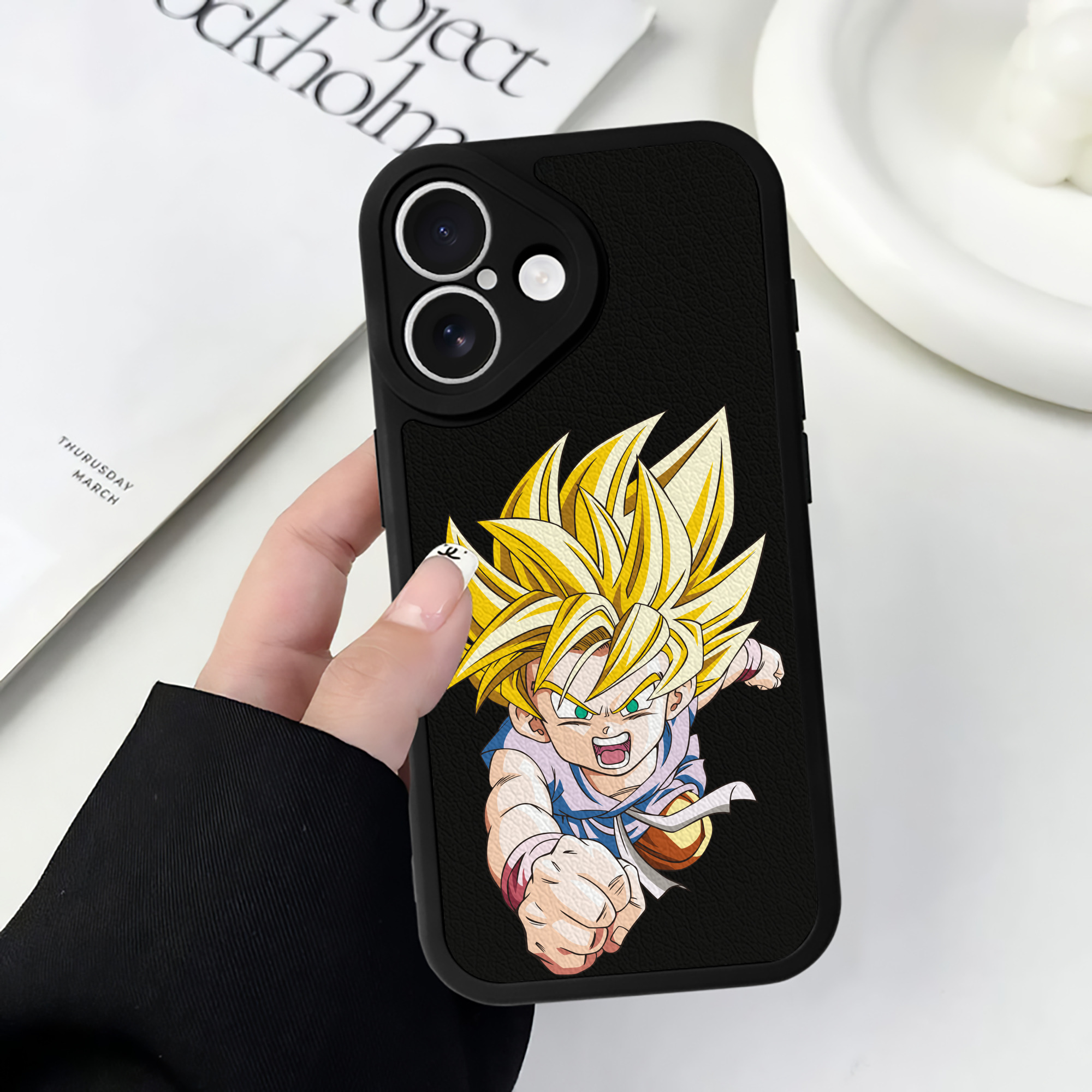 （画像用） ドラゴンボール ベジット DRAGON BALL Vegetto 【iPhone 16シリーズ対応】シリコンスマホケース（レザー調） 材質：シリコン